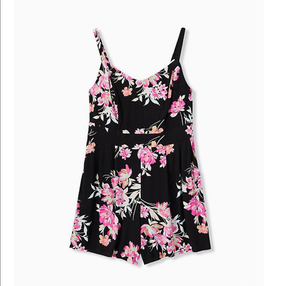 Super soft floral romper